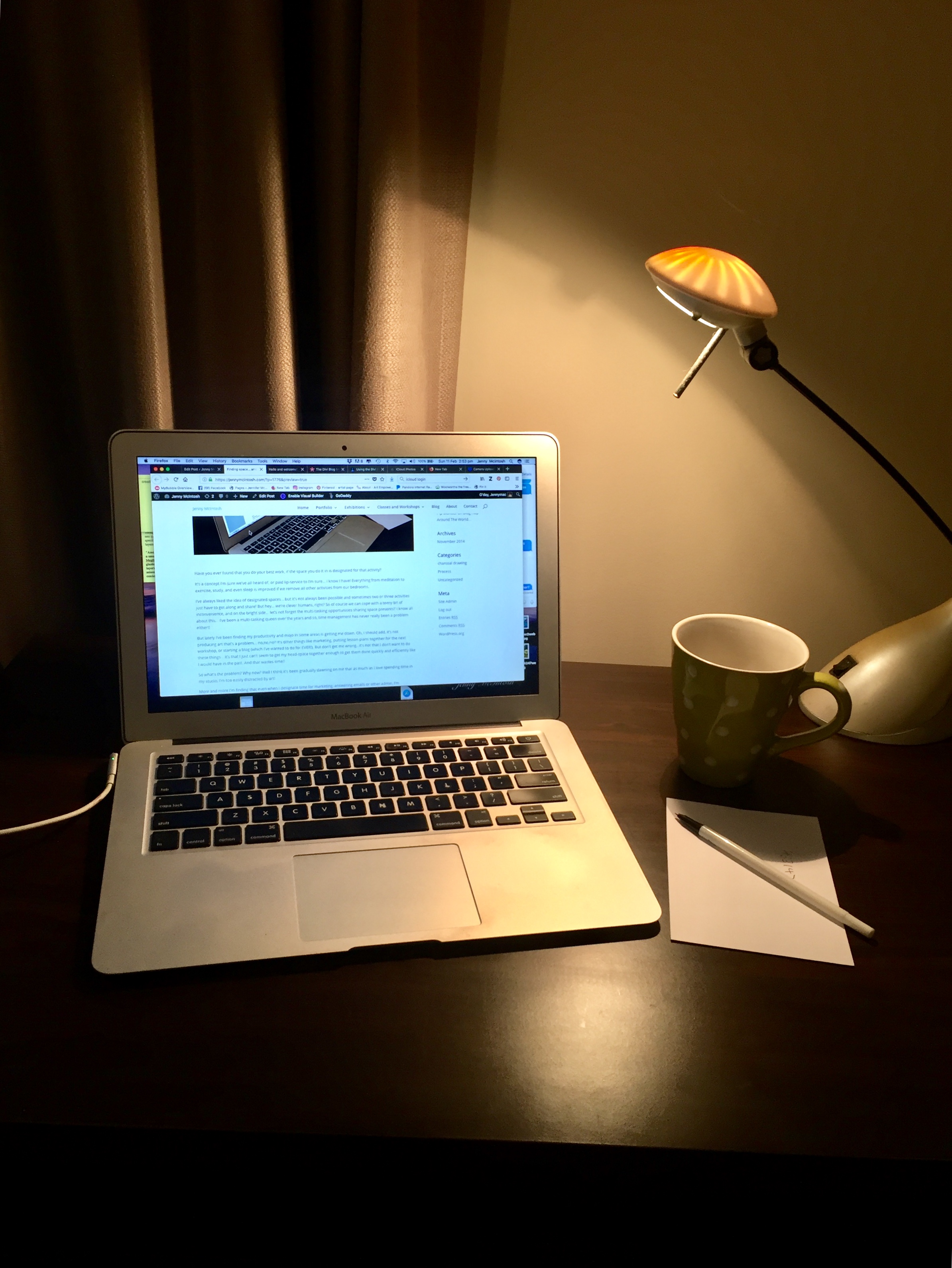 An epiphany and a new start…all in the one day!