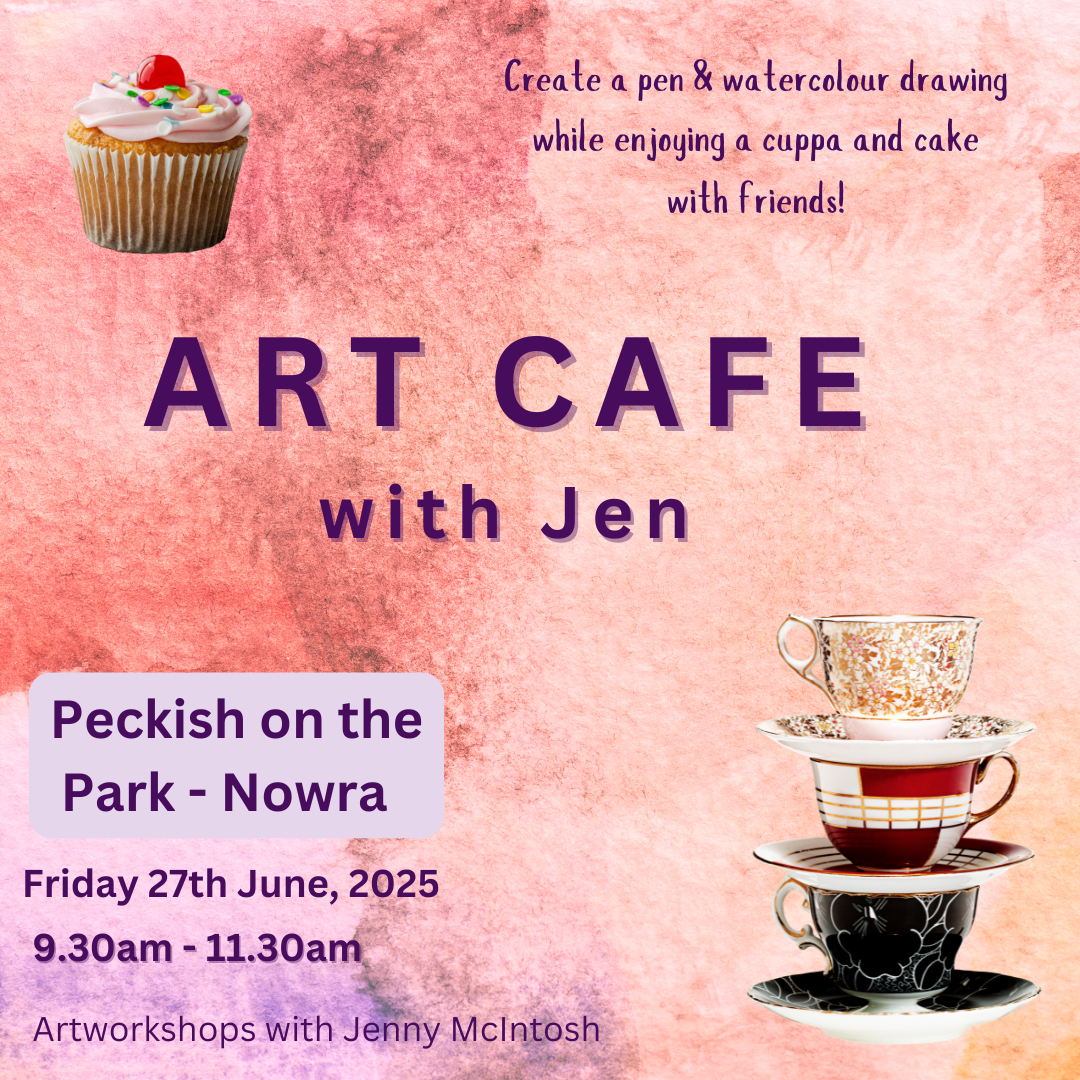 Art Cafe with Jen - Jenny McIntosh art workshops