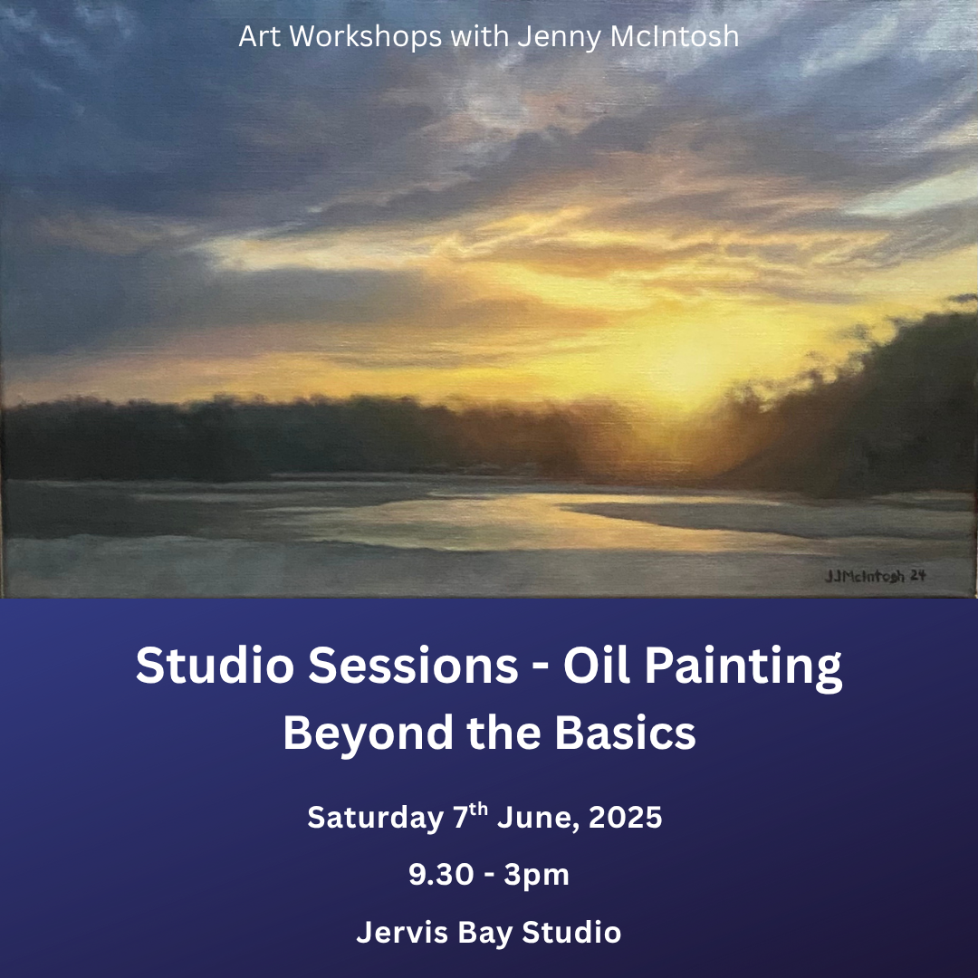 Studio Sessions-Oil Painting beyond the basics with Jenny McIntosh